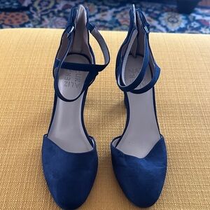 Naturalizer Navy Blue Heels